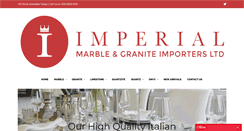 Desktop Screenshot of imperial-marble.co.uk